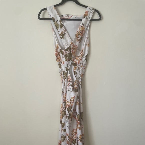 NWT Reformation Casette Linen Dress - Picture 4 of 6